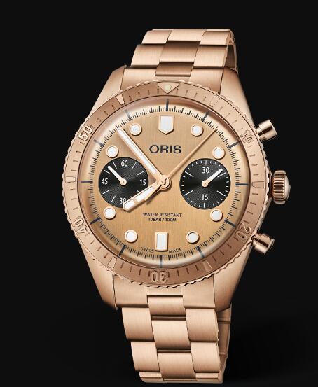 Oris Divers Hoelstein Edition 2020 Bronze 43mm 01 771 7744 3182-Set Replica Watch